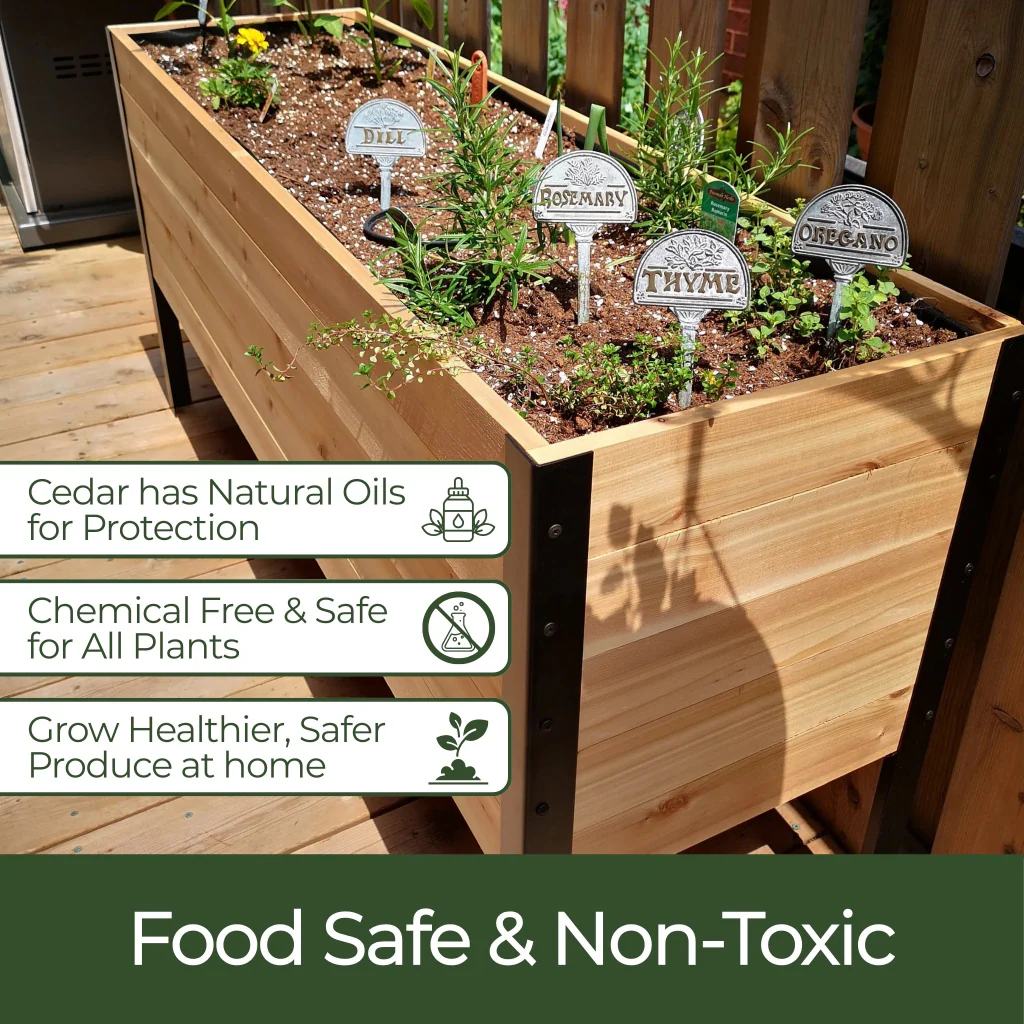 18" x 72" Raised Garden Bed - 30" TALL / Select Grade - Image 6